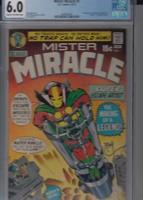 Buy Mister Miracle 1 - 1971 - Kirby - CGC 6.0 - PRICE REDUCTION • 149.99£