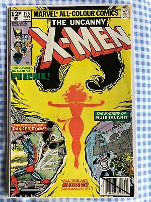 Buy Uncanny X-men 125 (1979) 1st App Of Mutant X (Proteus). Mastermind, Magneto App • 20.99£