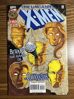 Buy Uncanny X-men 332 Direct Edition 1st App Of Ozymandias Marvel Comics 1996 • 3.11£