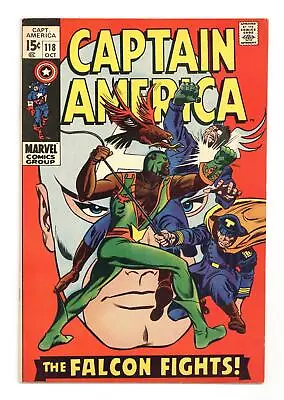 Buy Captain America #118 VG+ 4.5 1969 • 53.04£