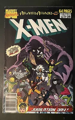 Buy X-Men Annual #13 - 1st Jubilee Cover  Appearance (Marvel 1989) Newsstand F/VF- • 5.56£