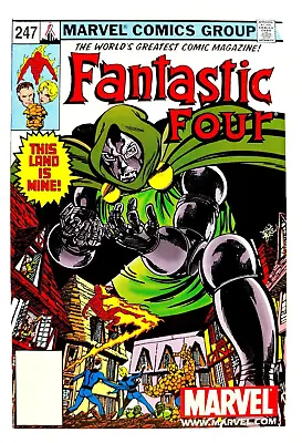 Buy Marvel FANTASTIC FOUR (2002) #247 Legends REPRINT DR DOOM Key VF Ships FREE! • 11.89£