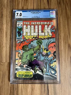 Buy Incredible Hulk #126 CGC 7.0 • 47.97£