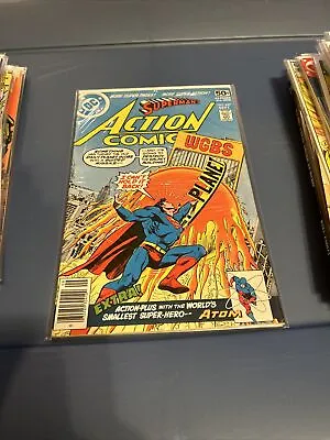 Buy Action Comics #487 Whitman Edition (DC Comics, 1978) Superman, VG- • 3.17£