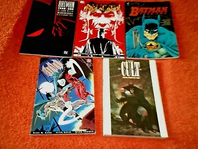 Buy Batman 404 575 Year One Two Ra's Al Ghul Full Circle Cult 1-4 Tpb Graphic Novel • 100£
