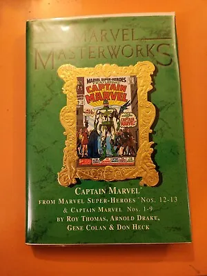 Buy CAPTAIN MARVEL Marvel Masterworks Vol 50 Hardcover NM LIMITED ED 1300 COPIES • 47.32£