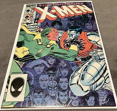 Buy Uncanny X-Men #191 (1985) High Grade Key 1st Appearance Of Nimrod • 14.38£