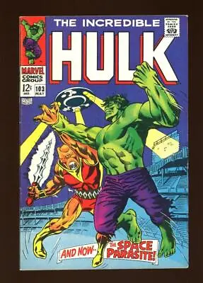 Buy Incredible Hulk 103 VF- 7.5 High Definition Scans *b18 • 87.95£