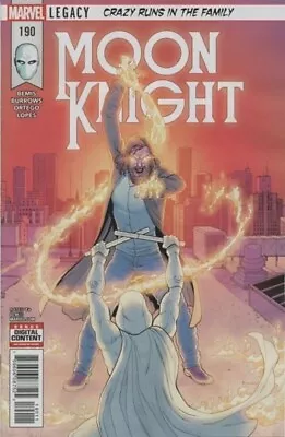 Buy Moon Knight (2018) #190 1st Appearance Of Diatrice VF+. Stock Image • 2.70£