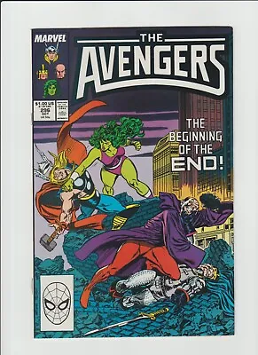 Buy AVENGERS #296 KEY ISSUE WHITE PAGES HIGH GRADE 1st APPEARANCE MESOZOIC KANG • 7.99£