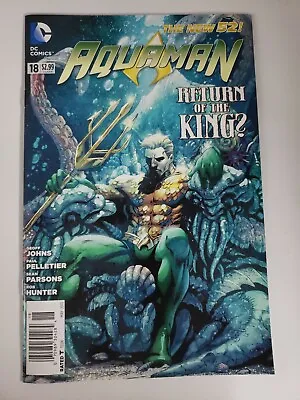 Buy AQUAMAN #18 Newsstand Variant Cover New 52 DC Comics M1a75 • 15.80£