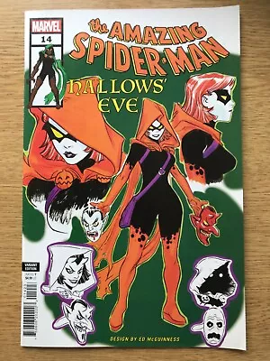 Buy NEW UNREAD Marvel The Amazing Spider-Man #14 Hallows’ Eve, Variant, January 2023 • 2.99£