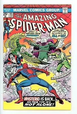Buy AMAZING SPIDER-MAN #141  Marvel 1975 -  Ross Andru & John Romita Sr. Art - NM • 99.94£