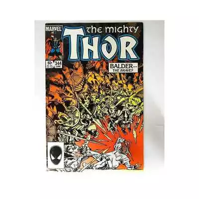 Buy Thor (1966 Series) #344 In Very Fine + Condition. Marvel Comics [s} • 26.70£