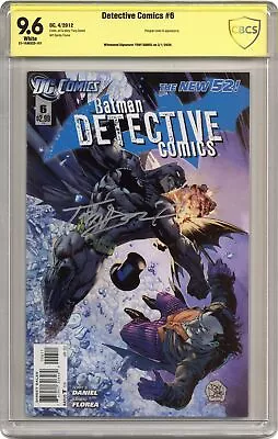 Buy Detective Comics #6A Daniel CBCS 9.6 SS Daniel 2012 21-1EAEE22-151 • 55.14£