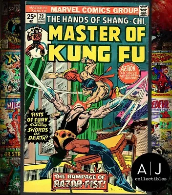 Buy Master Of Kung Fu #29 GD/VG 3.0 (Marvel) SEE PICS OF BOTTOM OF COMIC • 3.16£