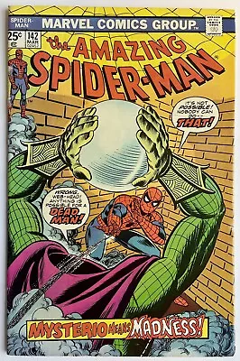 Buy Amazing Spider-Man #142 (1975) Mysterio Appearance 1st Cameo Gwen Stacy Clone • 34.95£