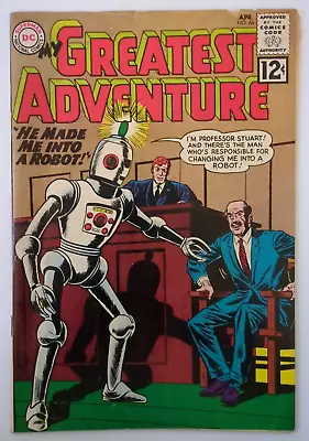 Buy My Greatest Adventure #66 - Sci-Fi! He Made Me Into A Robot Cover! Aliens - 1962 • 11.98£