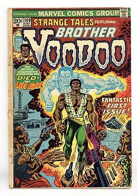 Buy Strange Tales #169 GD+ 2.5 1973 Origin & First Brother Voodoo Story • 79.06£