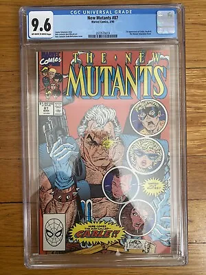 Buy New Mutants #87 Liefeld 1st Printing CGC 9.6 Direct Edition 1990 • 211.87£
