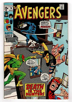 Buy Avengers 74    Death Is The Hunter!  • 23.78£