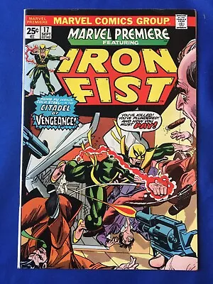 Buy Marvel Premiere #17 FN/VFN (7.0) MARVEL ( Vol 1 1974) Iron Fist (C) • 28£