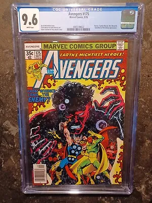 Buy Avengers #175 CGC 9.6 Korvac/Guardians Of The Galaxy/Ms. Marvel/Cap Marvel  • 90.70£