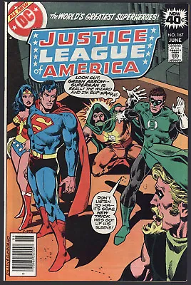 Buy Justice League Of America #167 JLA Near Mint + High Grade! DC Comics 1979 CBX1K • 19.78£