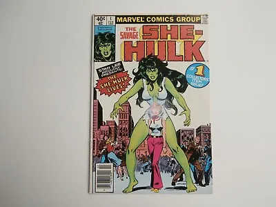 Buy Marvel Comic Savage She-Hulk #1 Feb 1980 1st App. & Origin Jennifer Walters VF • 79.95£