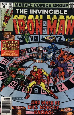 Buy IRON MAN  (1968 Series)  (INVINCIBLE IRON MAN)(MARVEL) #123 NEWSSTAND Good • 6.75£