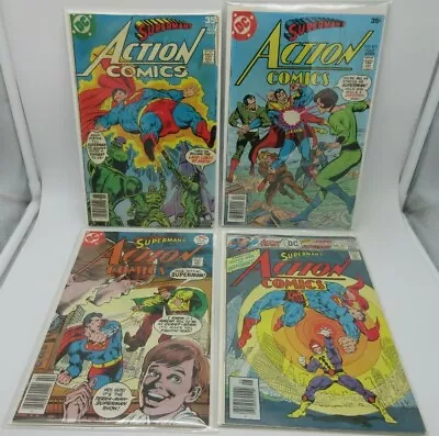 Buy Action Comics #462,468,473,477 Superman, Batman, Green Lantern, Neal Adams Cover • 11.19£