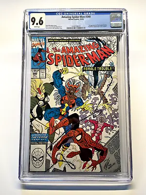Buy Amazing Spider-Man 340 CGC 9.6 (1990 Marvel Comics) 1st Appearance Femme Fatales • 59.24£
