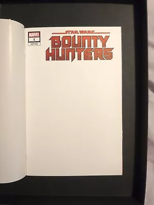 Buy Star Wars Bounty Hunters #1 Blank Variant May 2020 Marvel Comics  • 20£