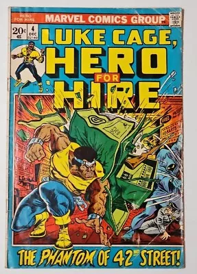 Buy Hero For Hire #4 Luke Cage Billy Graham Art 1st Phil Fox • 8.01£