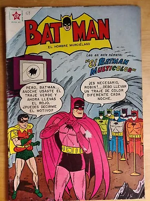 Buy Detective Comics #241 - RARE Spanish Mexican Foreign - Rainbow Batman & Robin • 220.39£