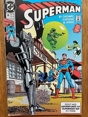 Buy Superman Issue 46 From August 1990 - Discounted Post • 1.25£