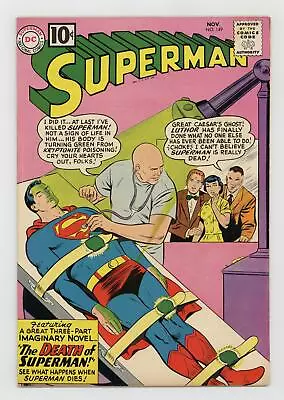 Buy Superman #149 VG/FN 5.0 1961 • 276.71£