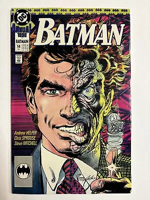Buy Batman Annual #14 VF/NM (DC 1990) Two-Face Origin - Excellent • 6.95£