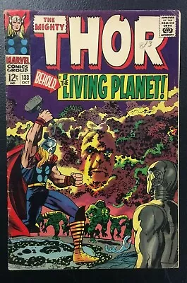 Buy Thor #133 (Marvel, 1966) 1st Ego & Count Tagar, 2nd Hela • 31.97£