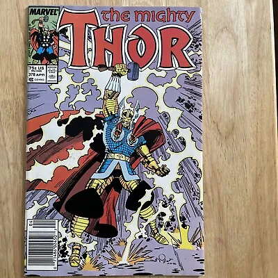 Buy Thor #378 Marvel Comics Newsstand Version • 3.94£