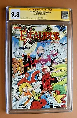 Buy 1987 Marvel Excalibur Special Edition #nn Signed Chris Claremont SS CGC 9.8 Mint • 395.30£
