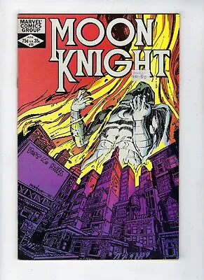 Buy Moon Knight # 20 Death Of Arsenal In Cut Adrift Of The Coast Of America 1982 FN • 6.95£