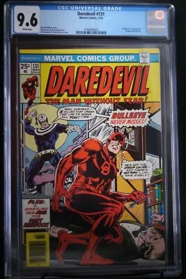 Buy Daredevil #131 CGC 9.6 Stunning Book! 1st Appearance Of Bullseye 1976🔑🔥 • 1,899.79£