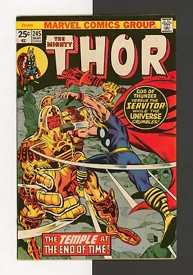 Buy Thor #245, VG+, 1st He Who Remains, Marvel Comics 1976 • 7.95£