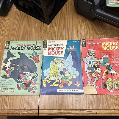 Buy Walt Disney's Comics And Stories Lot Of 3 Gold Key 1963, 1966, 1967 Silver Age • 2.38£