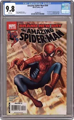Buy Amazing Spider-Man #549A Larroca CGC 9.8 2008 3925962012 • 74.32£