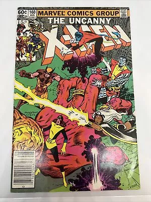 Buy 1982 Marvel Comics Uncanny X-Men #160 1st Ilya Rasputin Magik Newsstand Variant • 12.61£