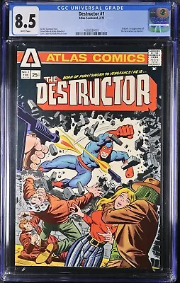 Buy Destructor #1 Atlas 1975 (1st Appearance Of The Destructor) CGC 8.5 • 54.45£