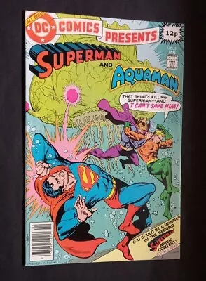 Buy DC COMICS PRESENTS - SUPERMAN AND AQUAMAN - No.5 - JANUARY 1979 • 4£