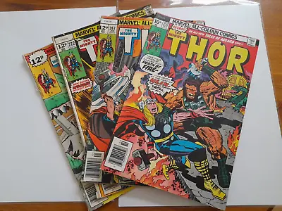 Buy Thor #252 #267 #272 #278 1970's Low Grade Readers 4 X Comics • 9.99£